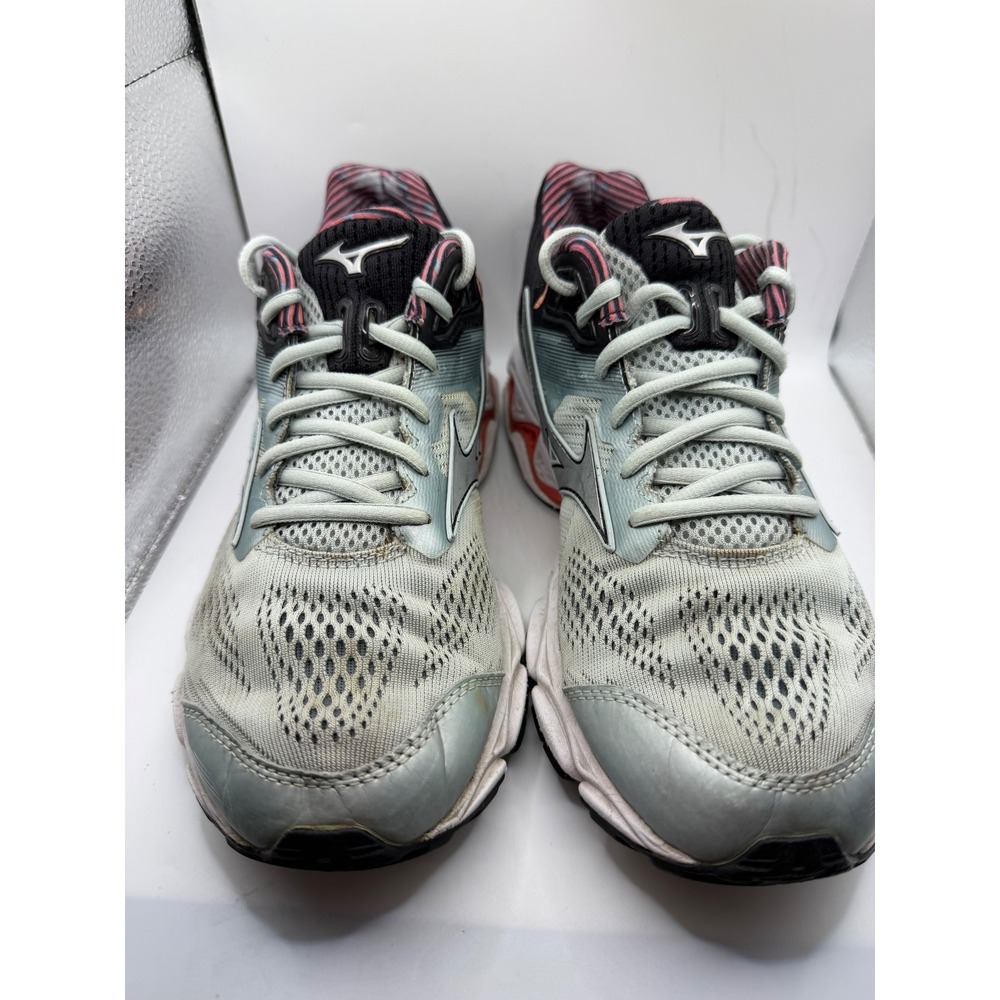 Mizuno Wave Inspire 15 Womens Running Shoes Blue Black Orange J1GD194403 10‎
